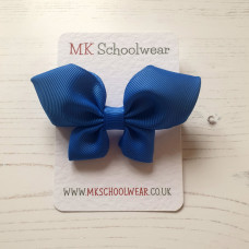 Large Butterfly Bow Bobble - Royal Blue